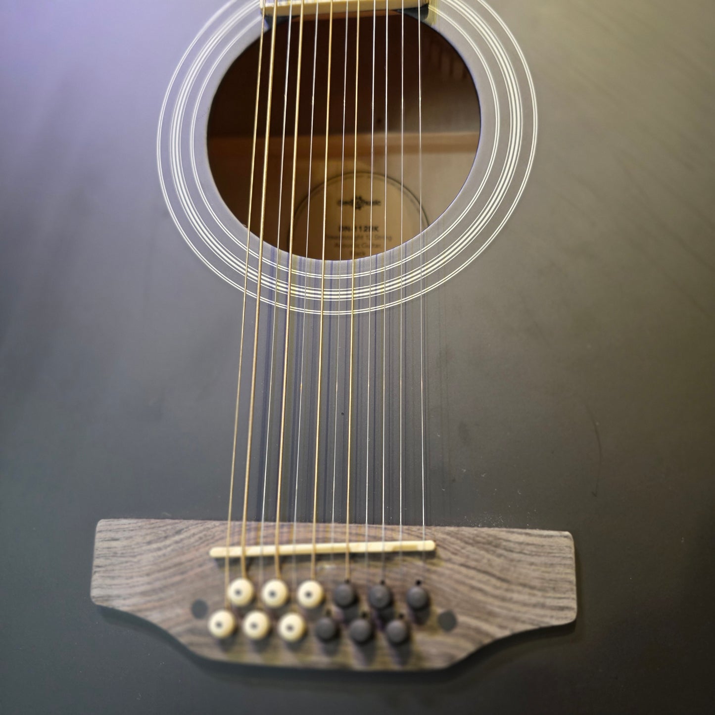 BRUGT: Gear4Music DN-112 BK 12 strenget guitar