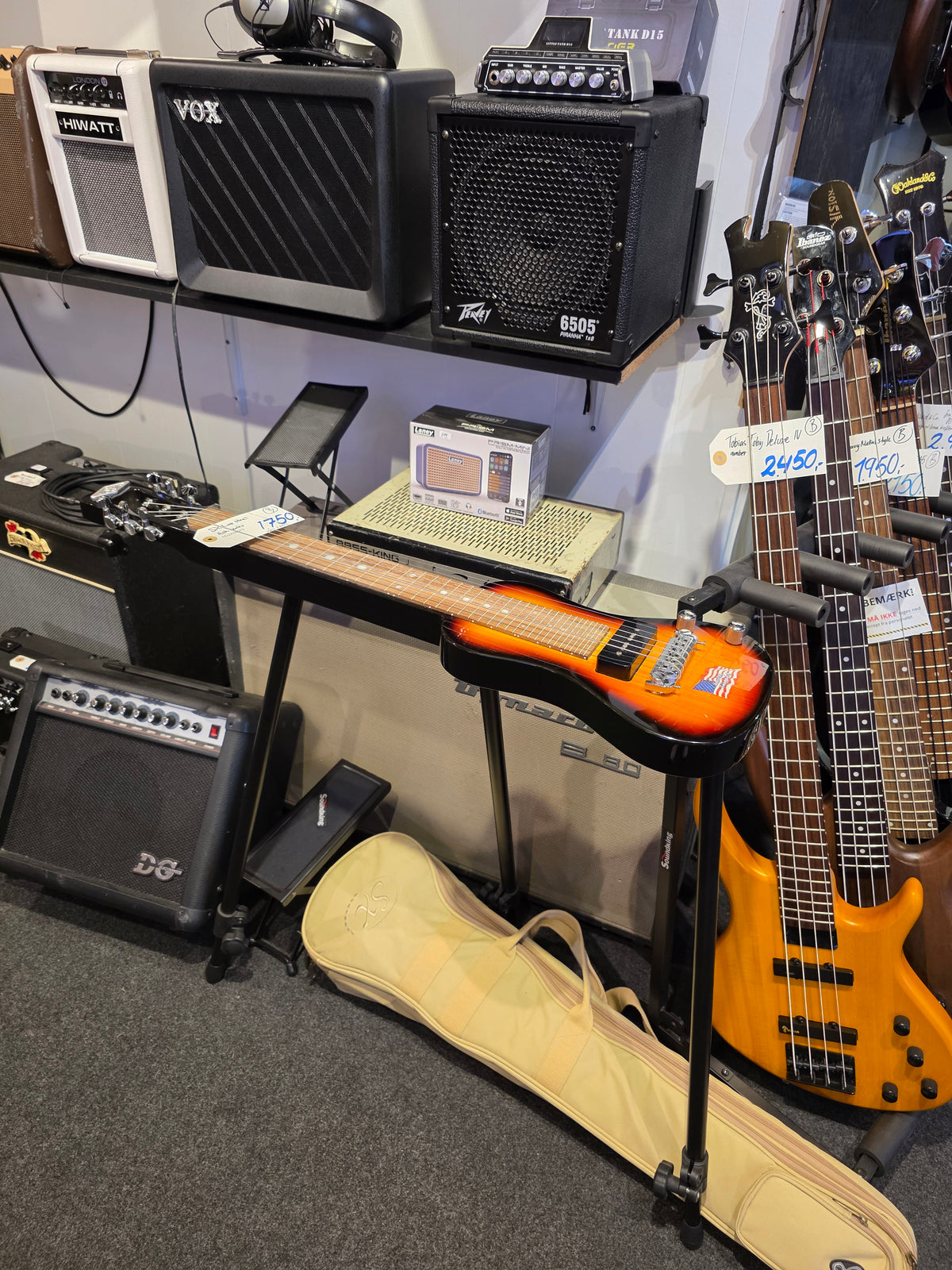 SX lap steel electric guitar LG22TS Ash Series