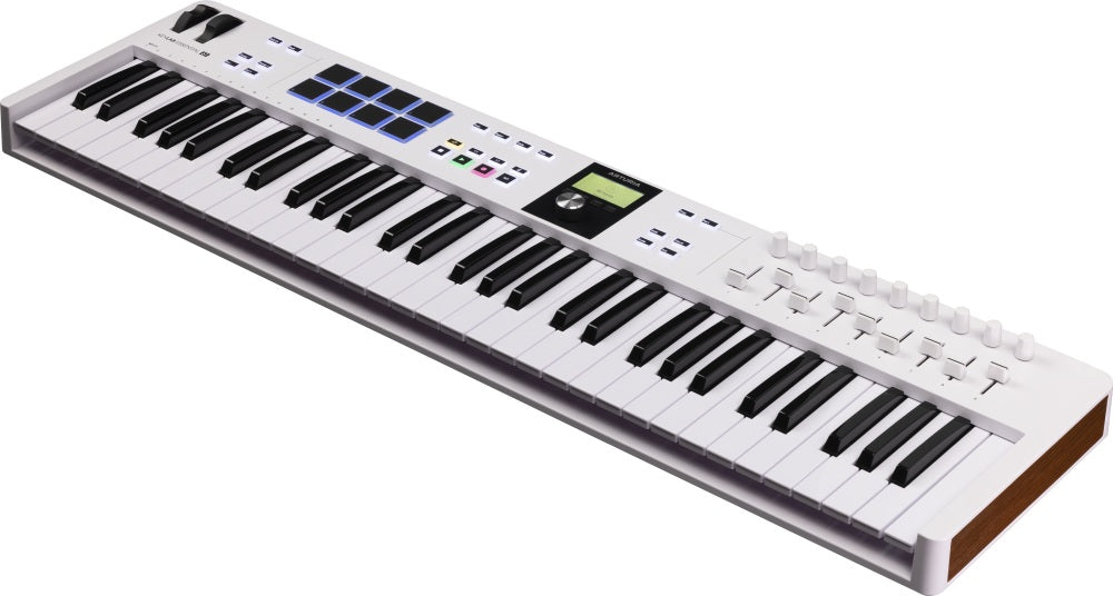 Arturia KeyLab Essential 61 Mk3 White 61-key USB/MIDI controller keyboard