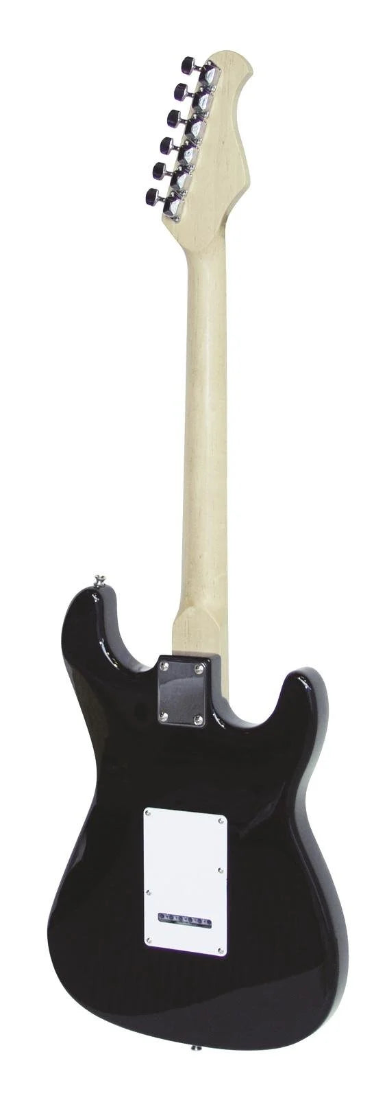 DIMAVERY ST-203 Electric Guitar Left Hand, black