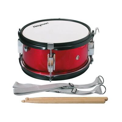 Hayman JMDR-1207 marching snare drum, rød metallic