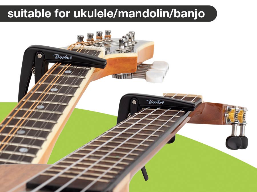 Boston BC-87-BKN ukulele / mandolin / banjo capo
