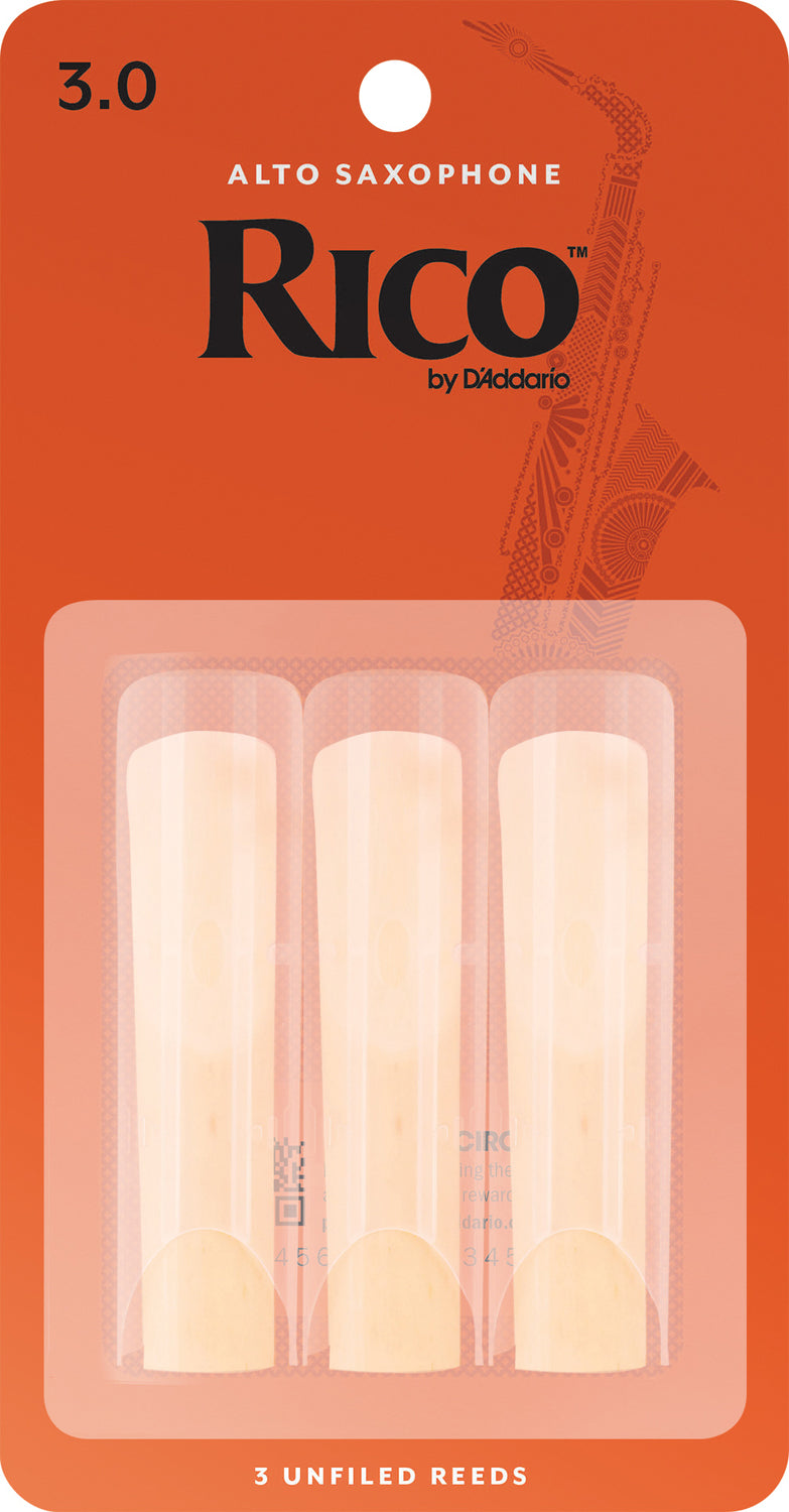 D'Addario Woodwinds ALTO saxofon rørblade (vælg type)