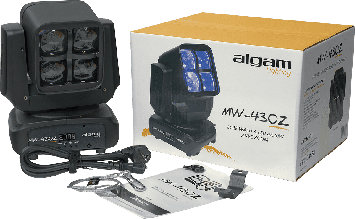 Algam Lighting MW430Z LED Wash Moving Head With Zoom