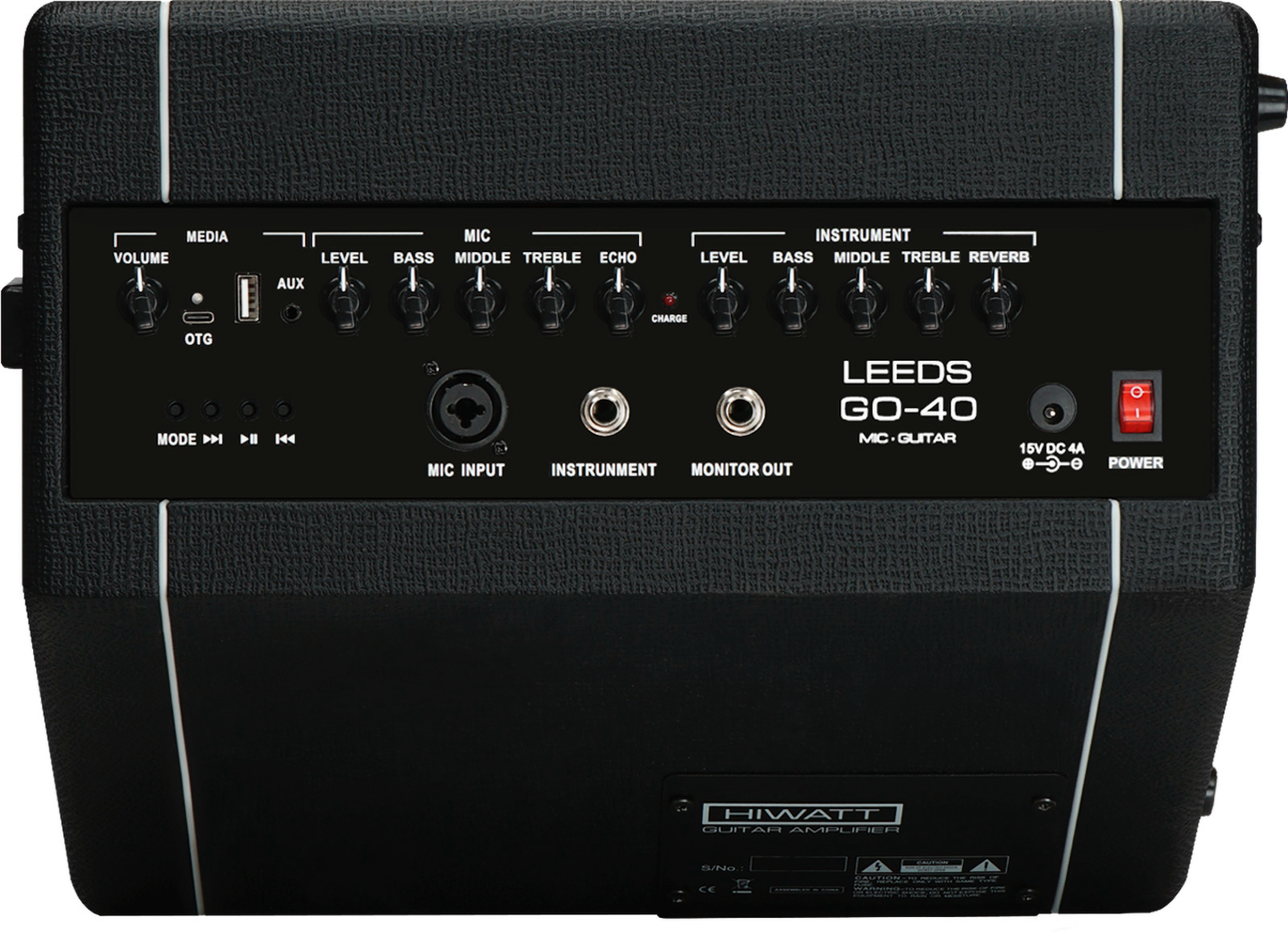 Hiwatt LEEDS-GO40C Acoustic Combo Amplifier 40w 1x8"