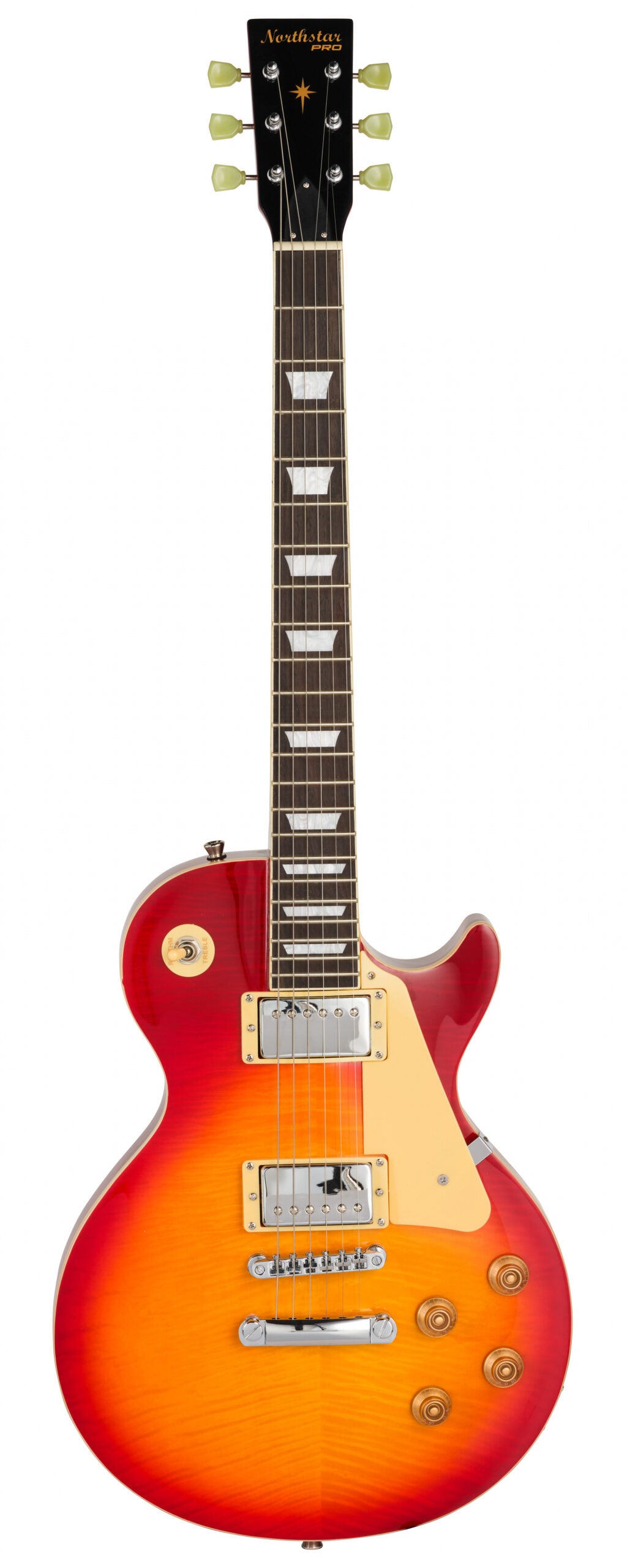 Tanglewood NSP3GT Northstar Pro Archtop Single Cutaway Gold Top - P90's