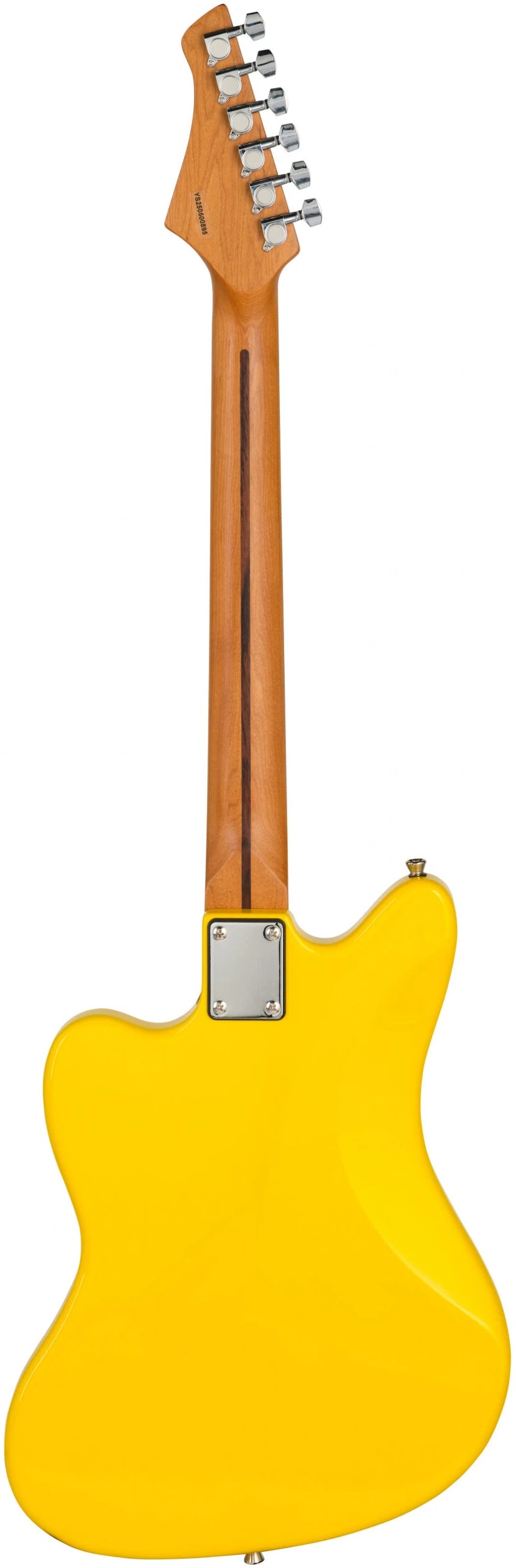 Tanglewood NSP4GY Northstar Pro Commander Electric Guitar, Graffitti Yellow