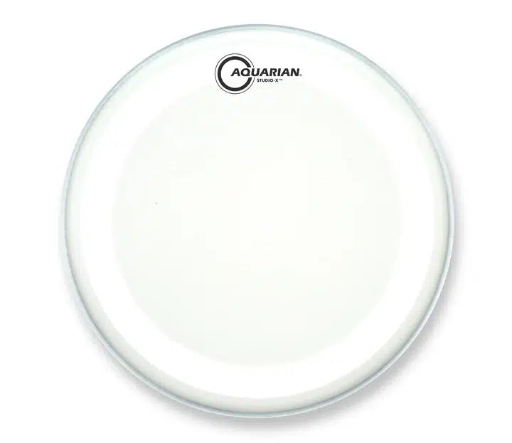 Aquarian TCSX13 13'' Studio-X White Texture Coated Single Ply Drumhead
