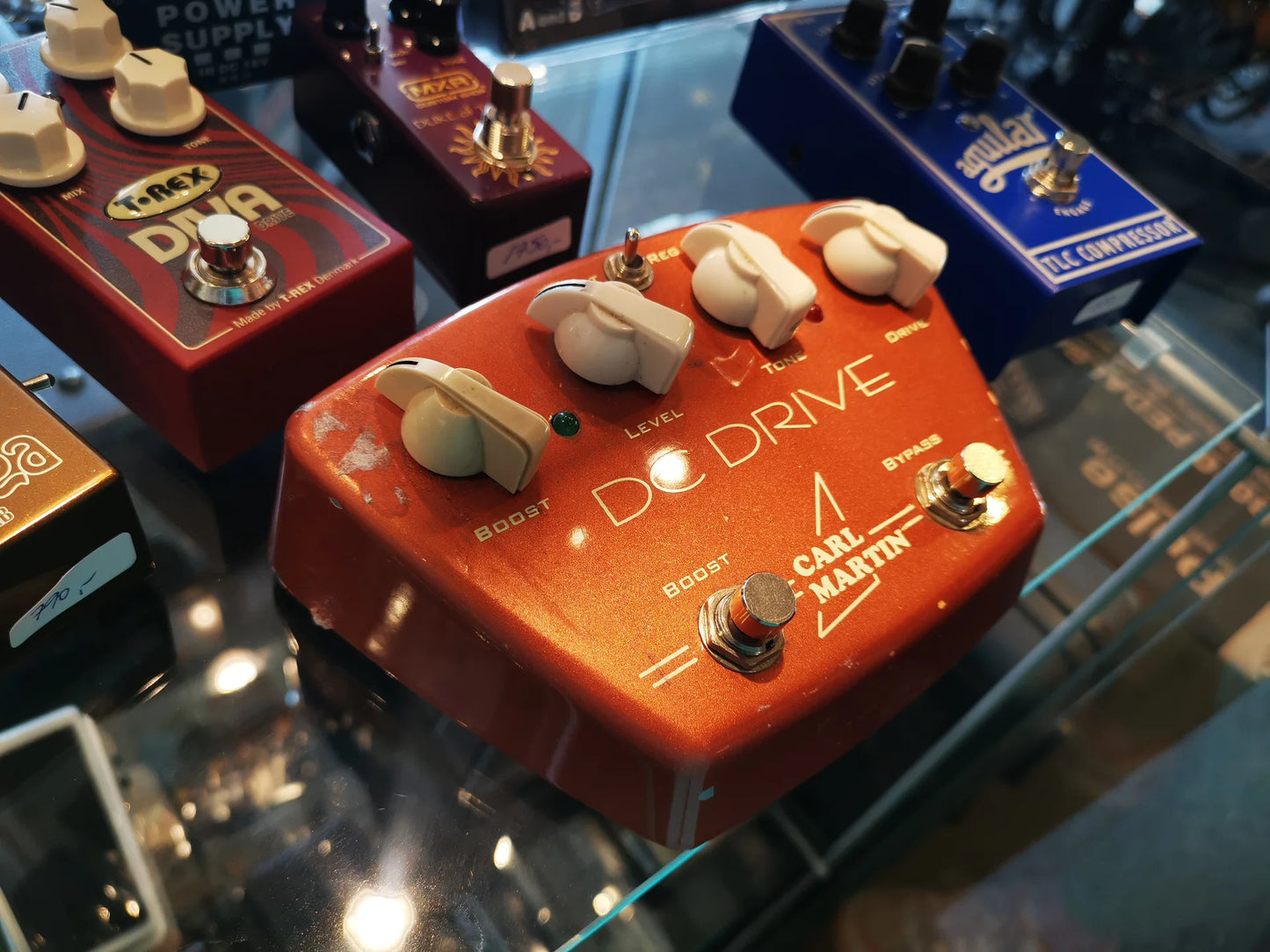 BRUGT Carl Martin DC Drive Overdrive Guitar Effects Pedal