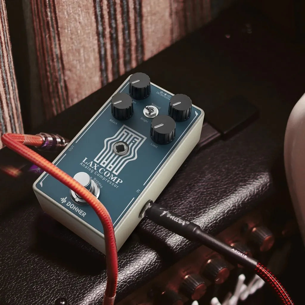 Donner Lax Comp guitar effekt pedal