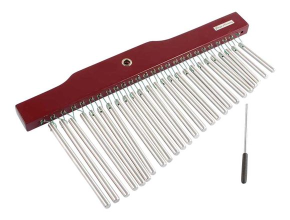 George Hennesey FL-25 chimes (obs. mørkere træfarve)