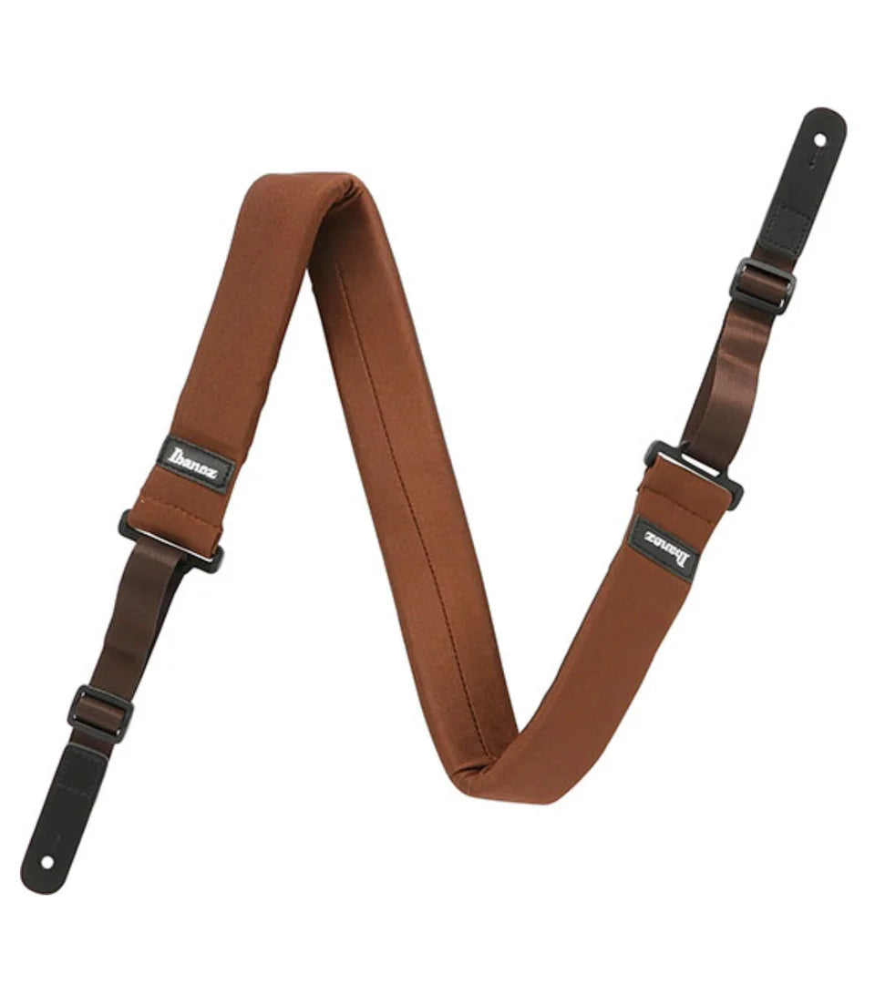 Ibanez GSF50-BK Powerpad Strap, brun