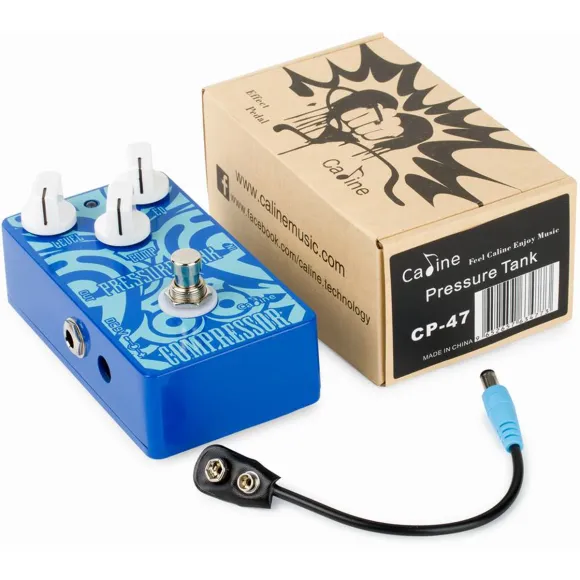 Caline CP-47 Pressure Tank Compressor guitar effects pedal