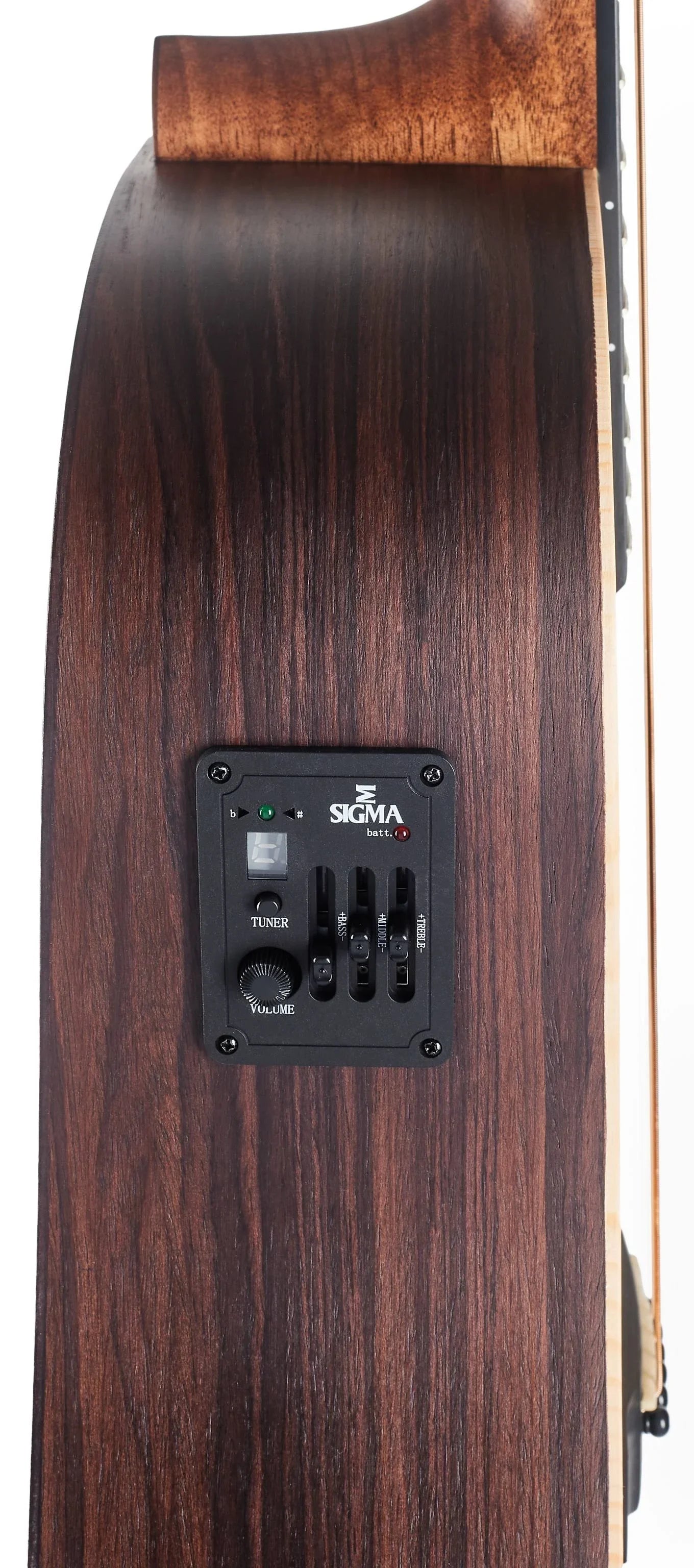 Sigma DTCE med pickup system western akustisk guitar