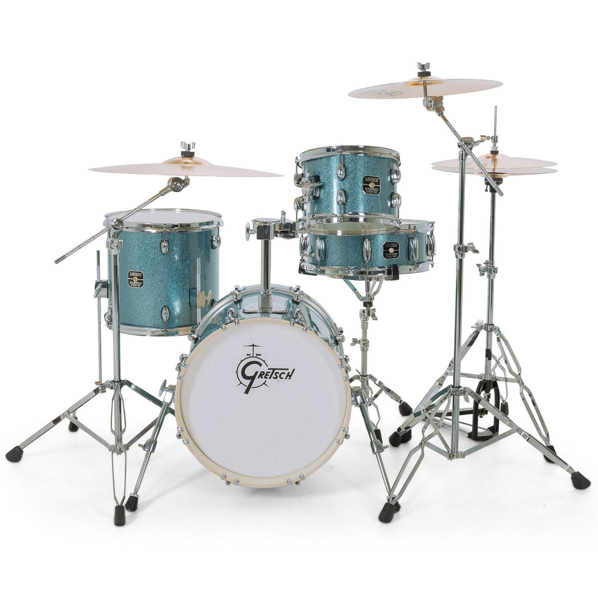 Gretsch Energy GE4S464BS, 16 u/Hardware, Blue Sparkle trommesæt
