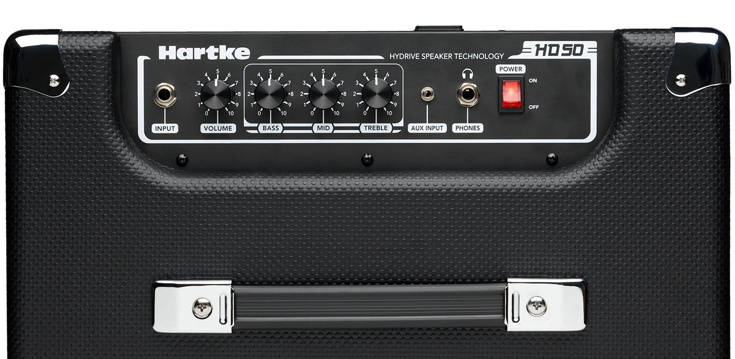 BRUGT: HARTKE HD50 basforstærker