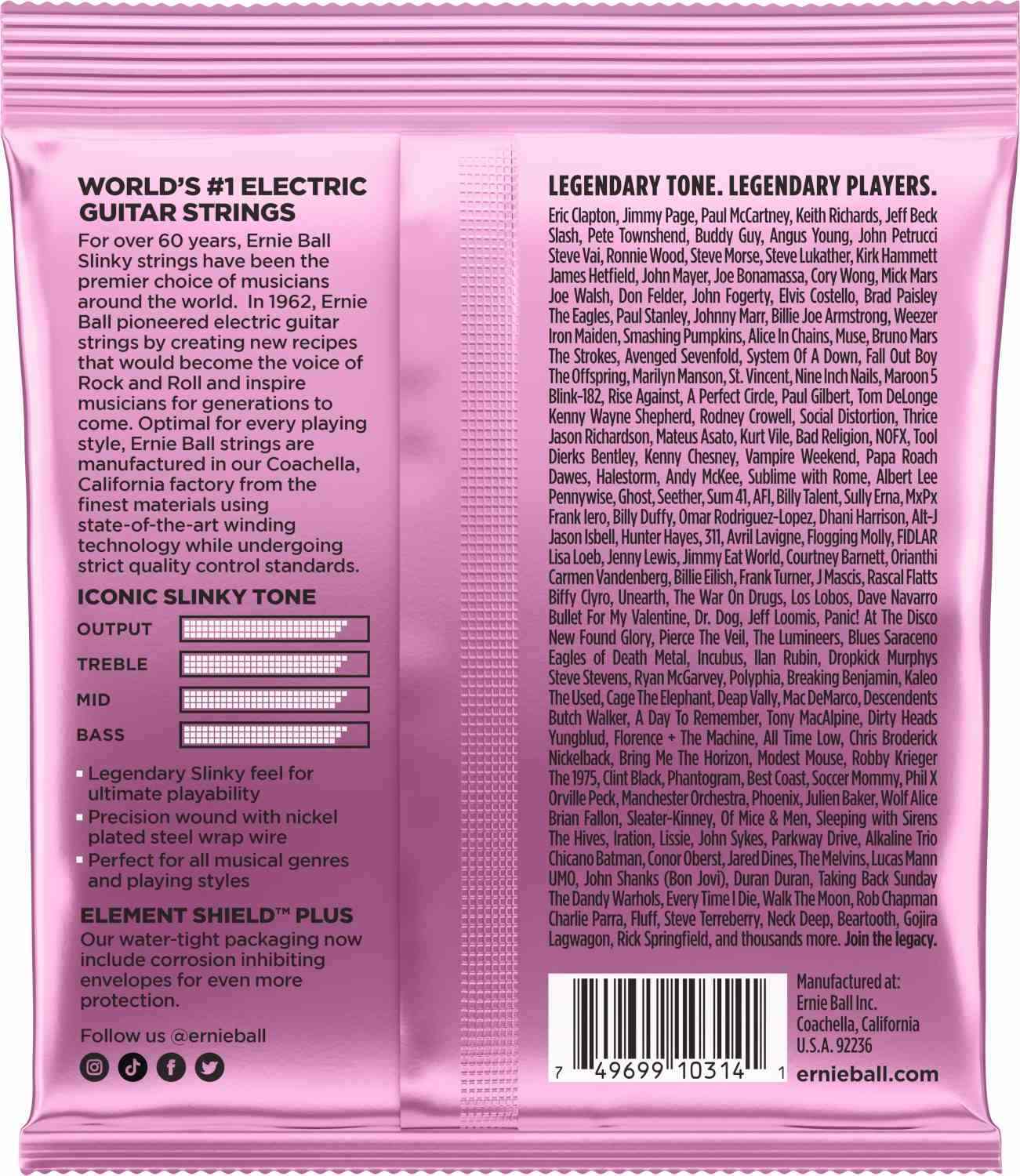 Ernie Ball Mega Slinky 2213, 105-48