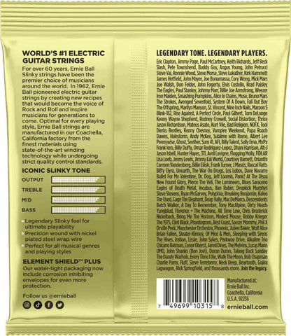 Ernie Ball 2214 - Mammoth Slinky Nickel el guitar strenge