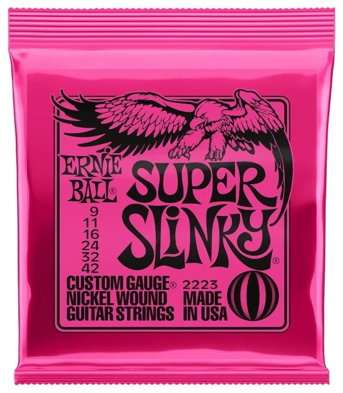 Ernie Ball 2223 9 -42 Super Slinky el guitar strenge