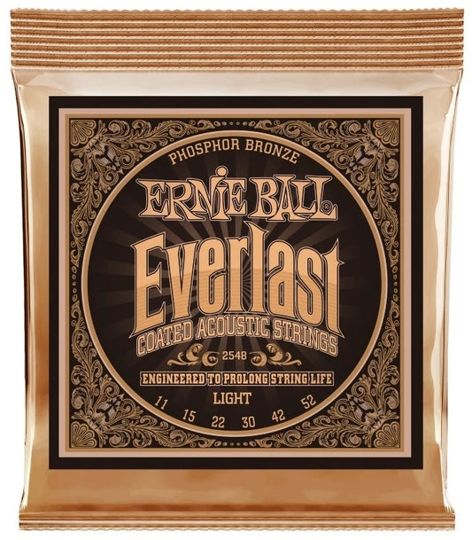 Ernie Ball 2148, phosphor bronze alloy 11-52