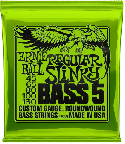 Ernie Ball 2836 Slinky Bass 5-strenget bas-strenge 45-130