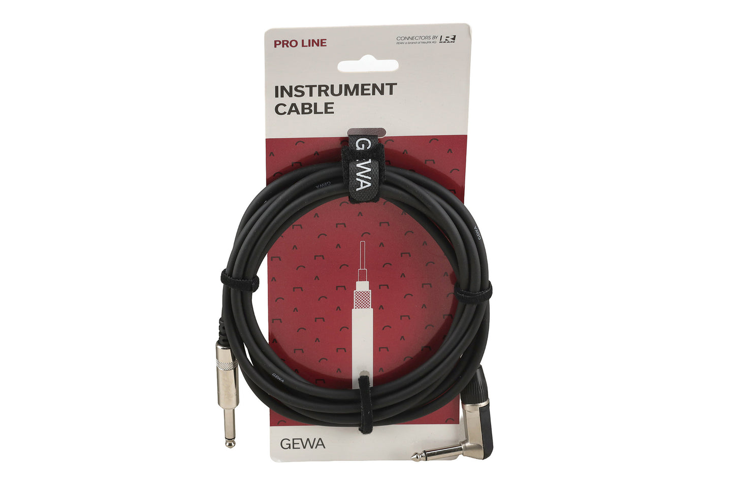 GEWA Instrument cable mono Pro Line, mono jack - mono vinklet jack 3 eller 6 meter