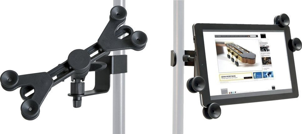 Gewa Microphone Stand Support Bracket Tablet Universal 7 for Tablet