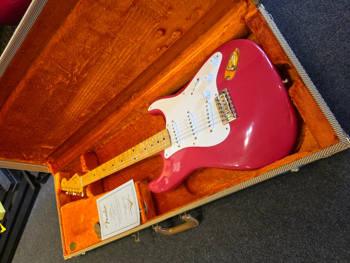 BRUGT: Fender Custom Shop 1956 stratocaster NOS inkl. certifikat og original hardcase