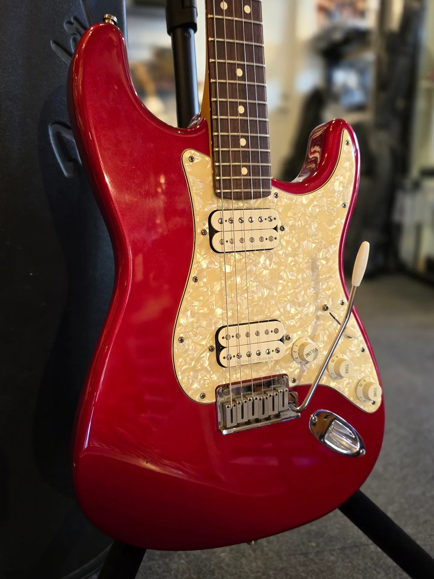 BRUGT: Fender Big Apple USA Custom 1997 Stratocaster inkl. original hardcase