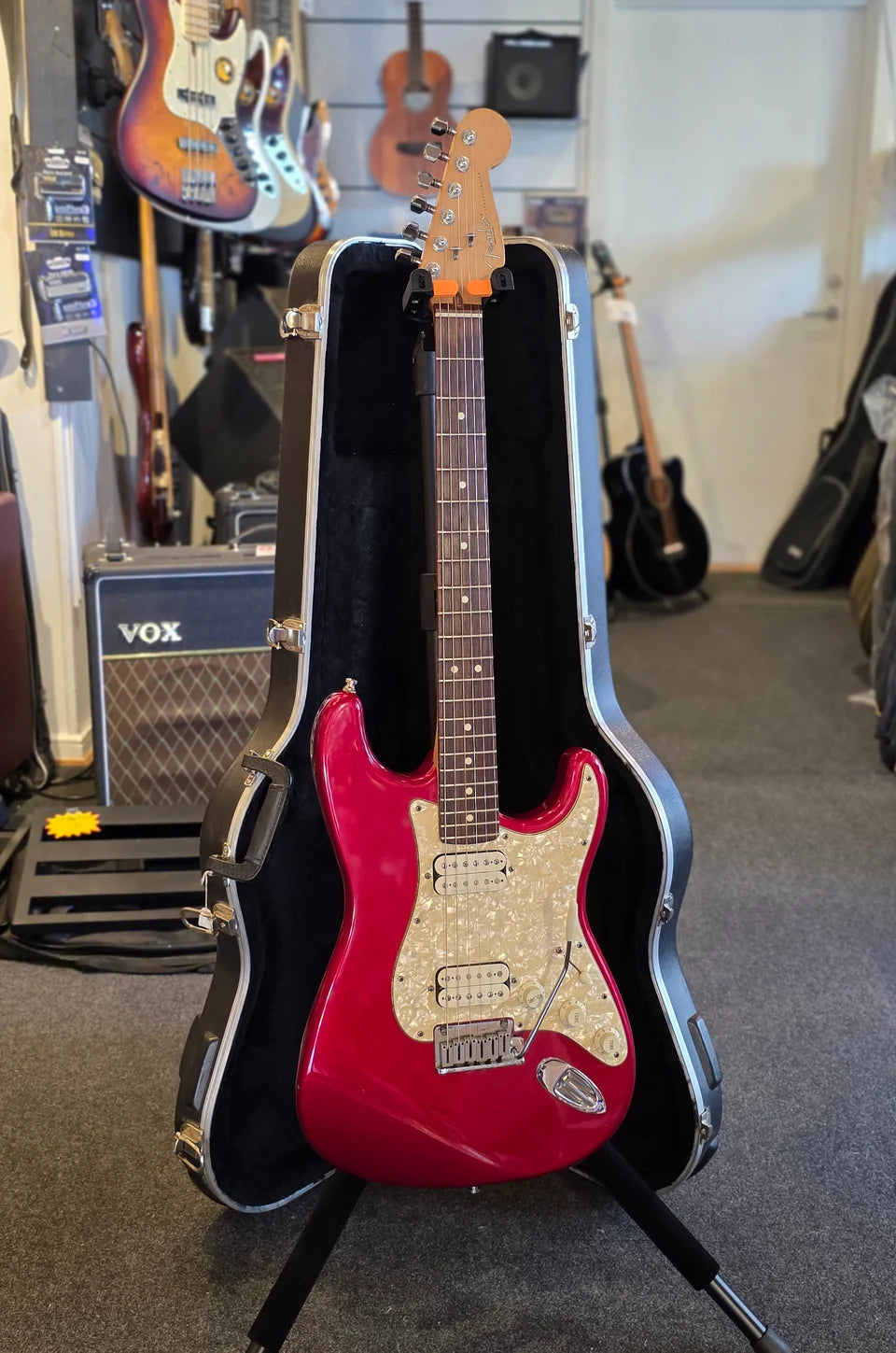 BRUGT: Fender Big Apple USA Custom 1997 Stratocaster inkl. original hardcase