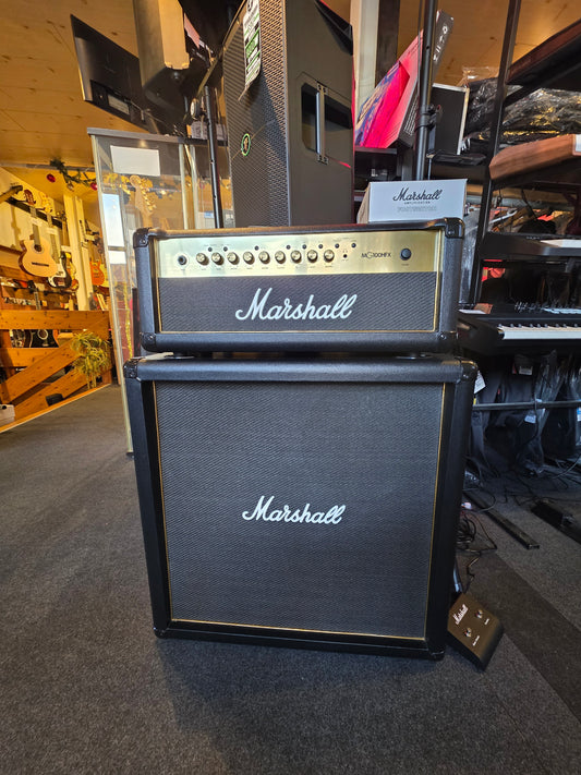 USED: Marshall MG100HFX head and MG412B cabinet