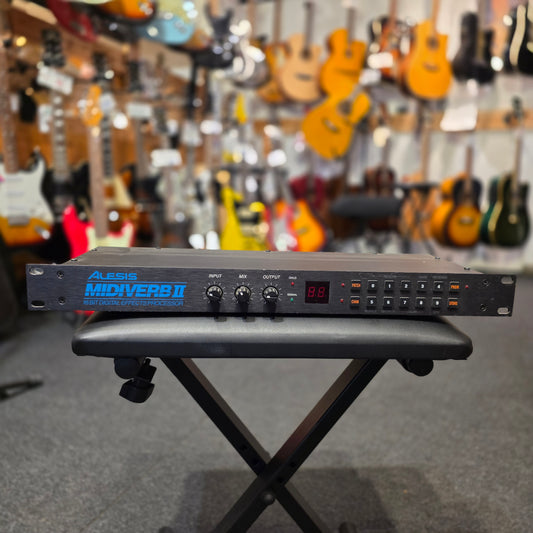 USED: Alesis Midiverb II 16-Bit Digital Effects Processor