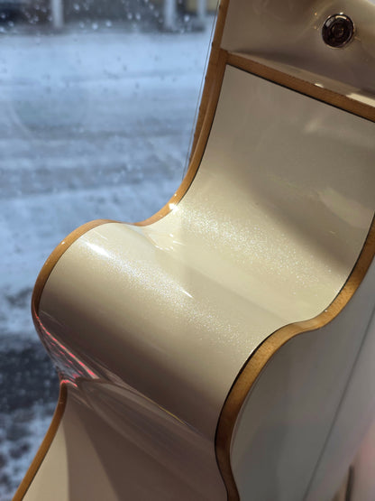 Tanglewood TW4BLW Super Folk with Tanglewood Premium Plus EQ System, All Mahogany – Whitsunday Blonde Gloss