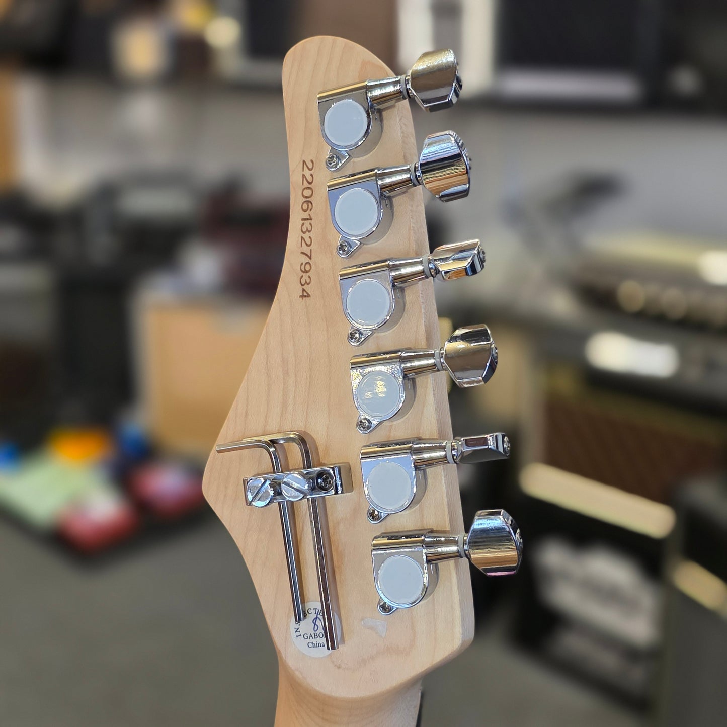 BRUGT: Kramer Pacer FR Special, purple passion metallic elguitar