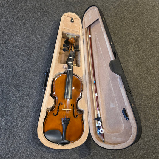BRUGT: Dimavery 3/4 Violin inkl. kasse og div. tilbehør