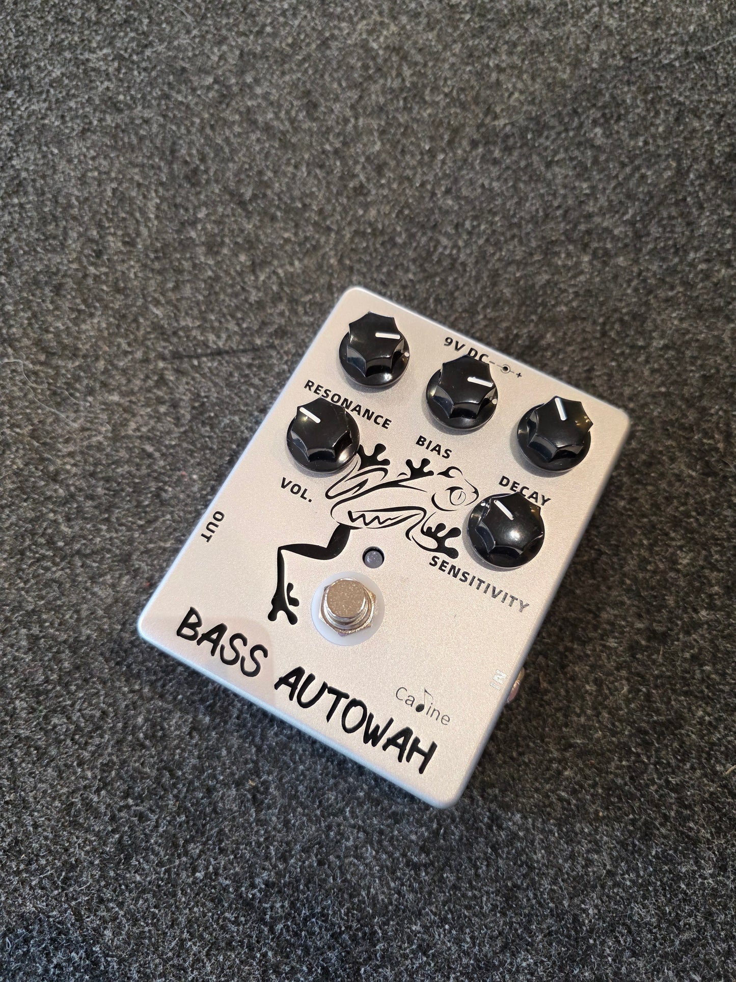 BRUGT: Caline CP-85 bas auto wah true bypass guitar effekt pedal