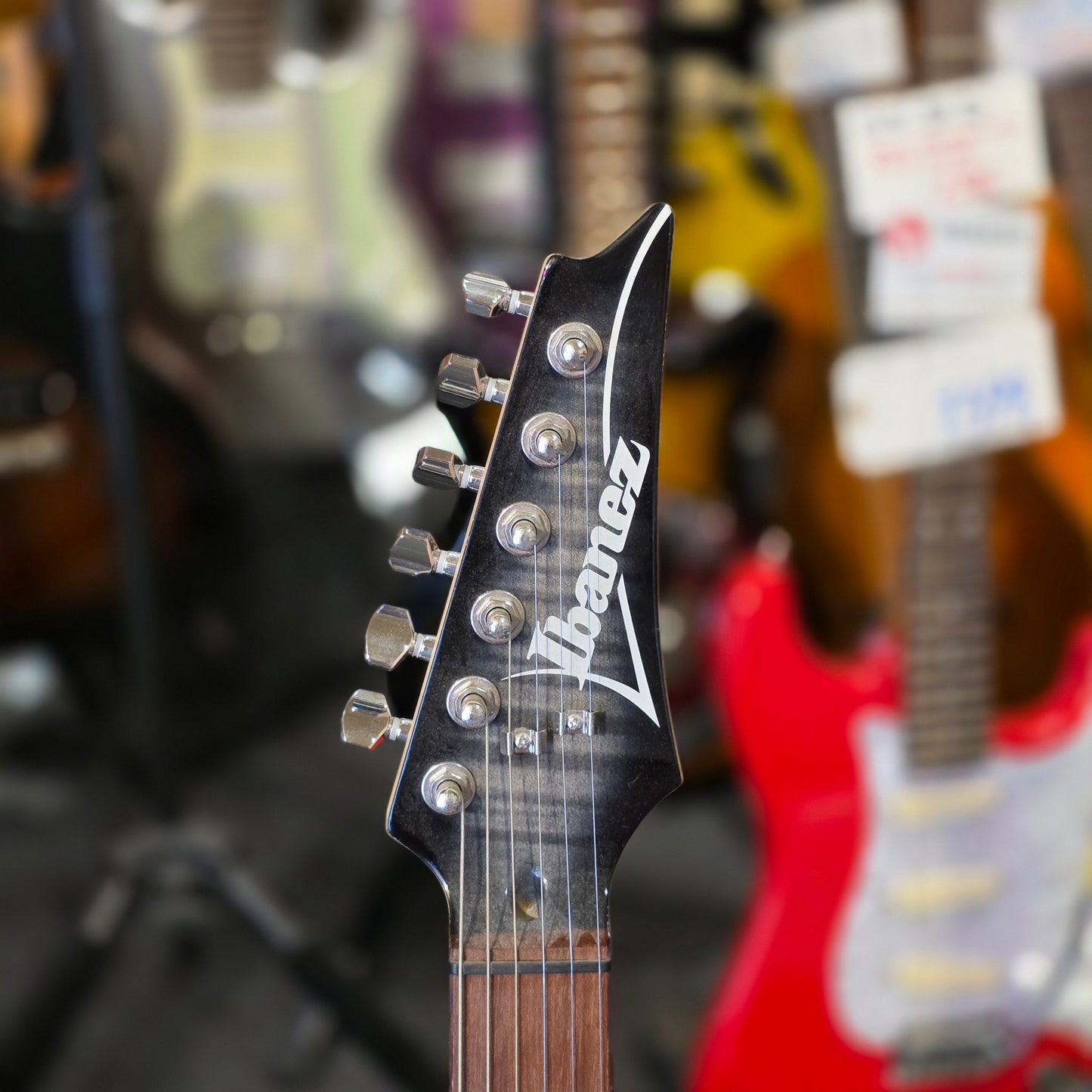 BRUGT: (som ny!!) Ibanez SA260FM-TGB elguitar inkl. gigbag