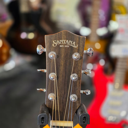 Santana SAN ST-SG50 western guitar med pickup - Sunburst inkl. gigbag