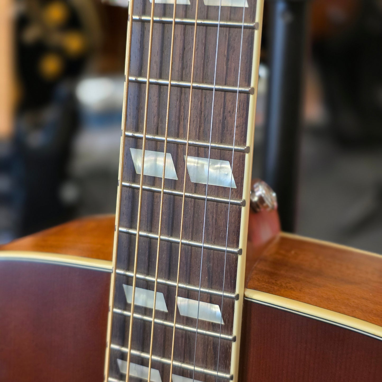 Santana SAN ST-SG50 western guitar med pickup - Sunburst inkl. gigbag