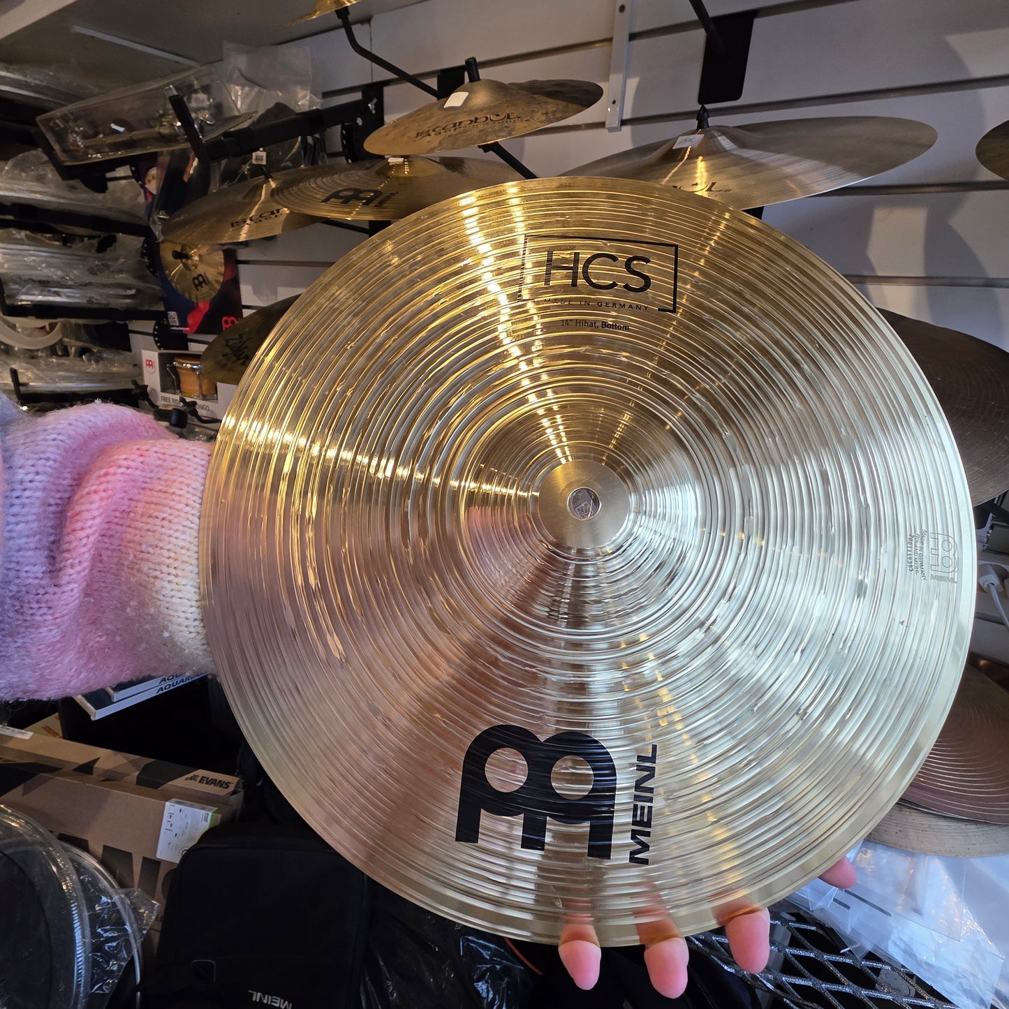 BRUGT: Meinl HCS14H 14" Hi-hat