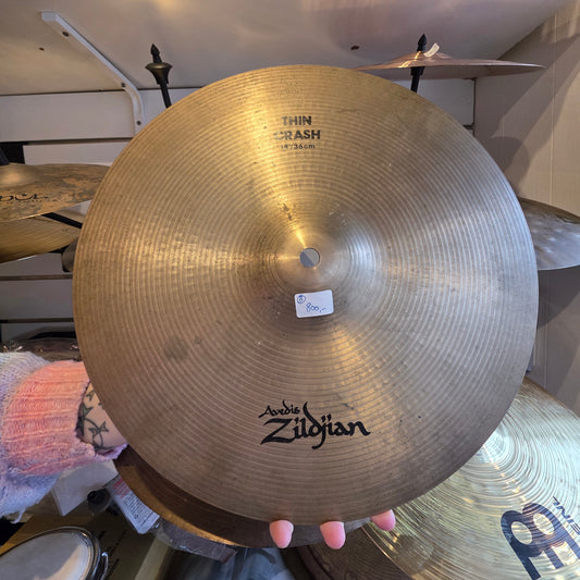 BRUGT: Zildjian Avedis thin crash 14'' / 36cm