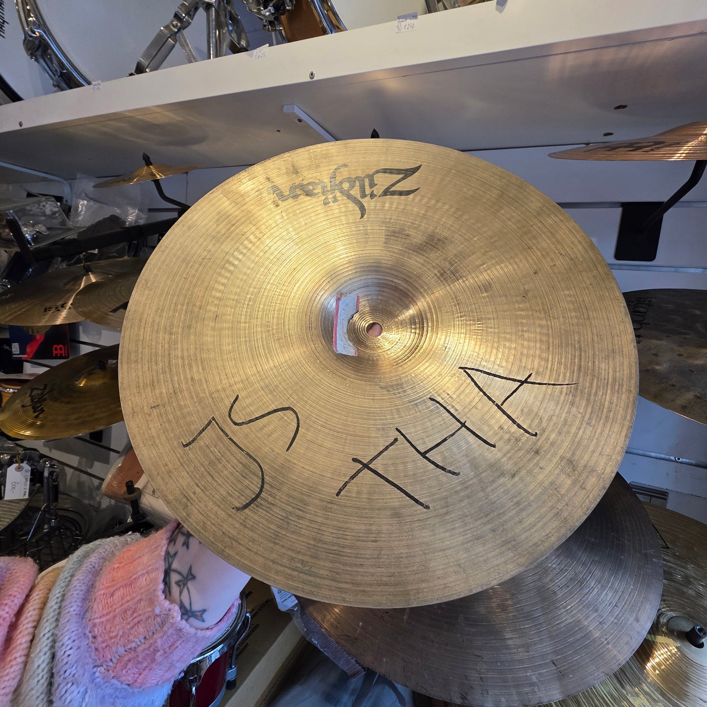 BRUGT: Zildjian Avedis thin crash 14'' / 36cm