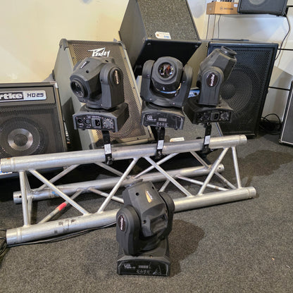 DEMO VARE: 4 styk Eurolite LED-TMH 17 spot movinghead inkl. g-kroge