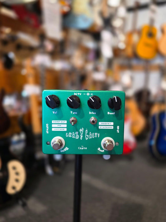 BRUGT: Crazy Cacti Overdrive guitar effekt pedal