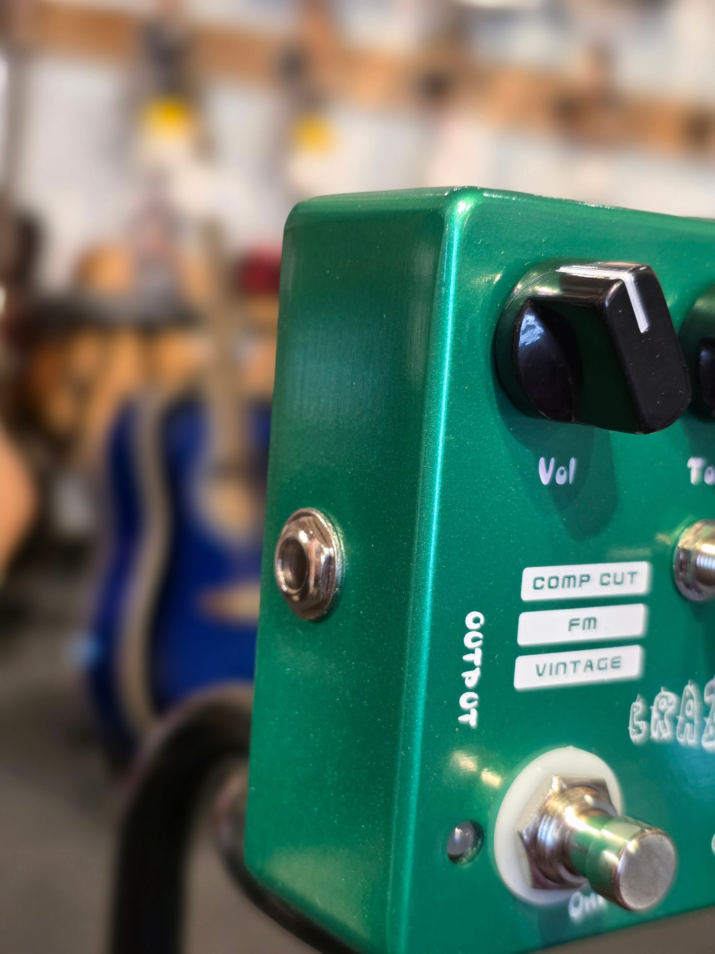 BRUGT: Crazy Cacti CP-20 Overdrive guitar effekt pedal