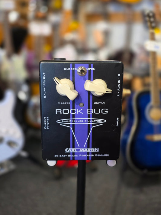 BRUGT: Carl Martin Rock Bug guitar effekt pedal