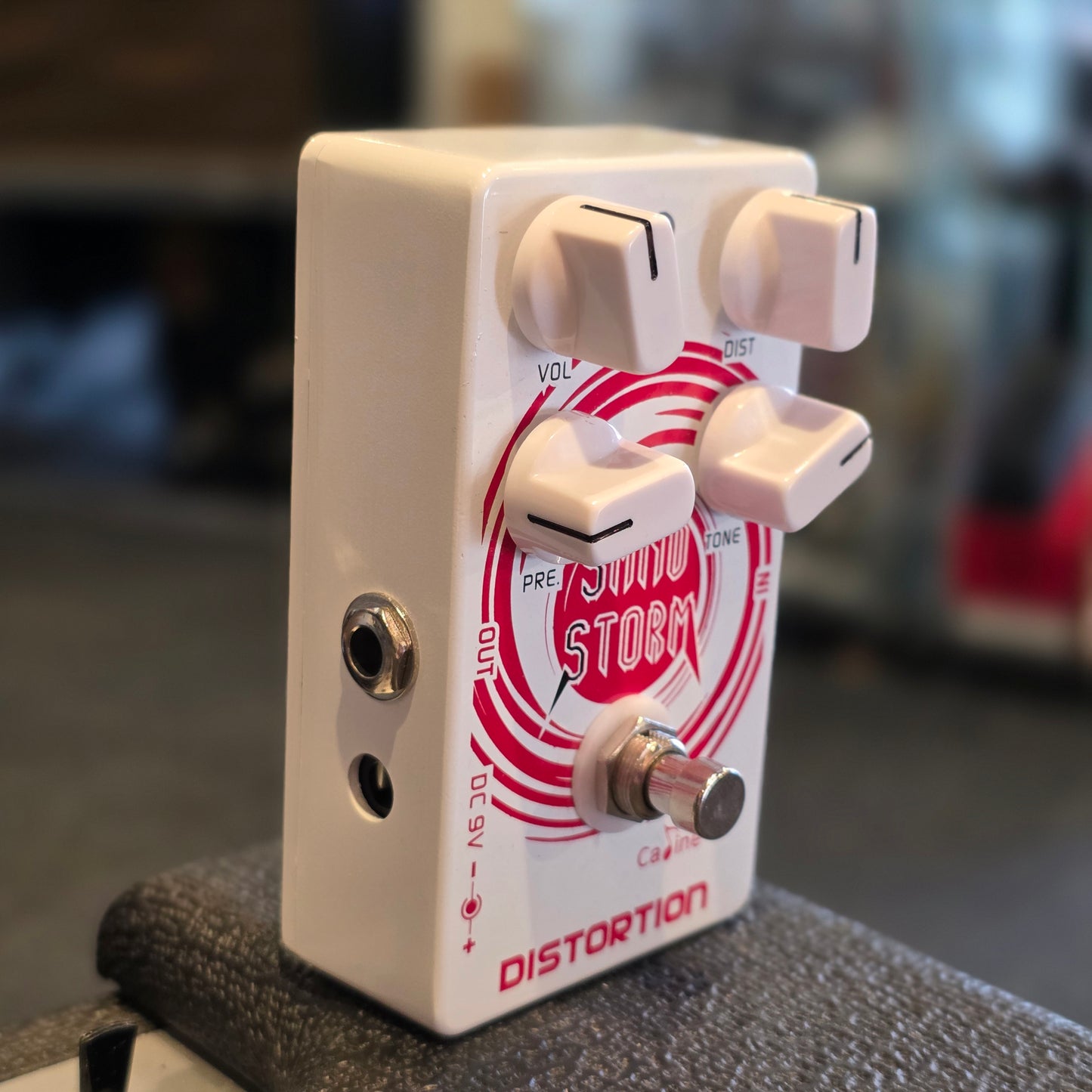 BRUGT: Caline CP-27 Sand Storm Distortion guitar effekt pedal