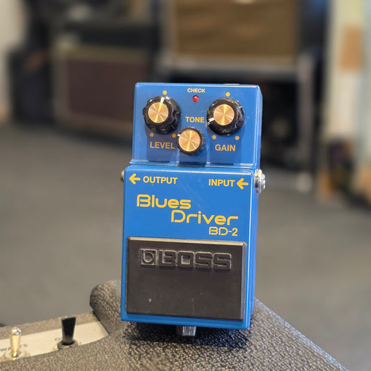 BRUGT: Boss BD-2 Blues Driver guitar effekt pedal
