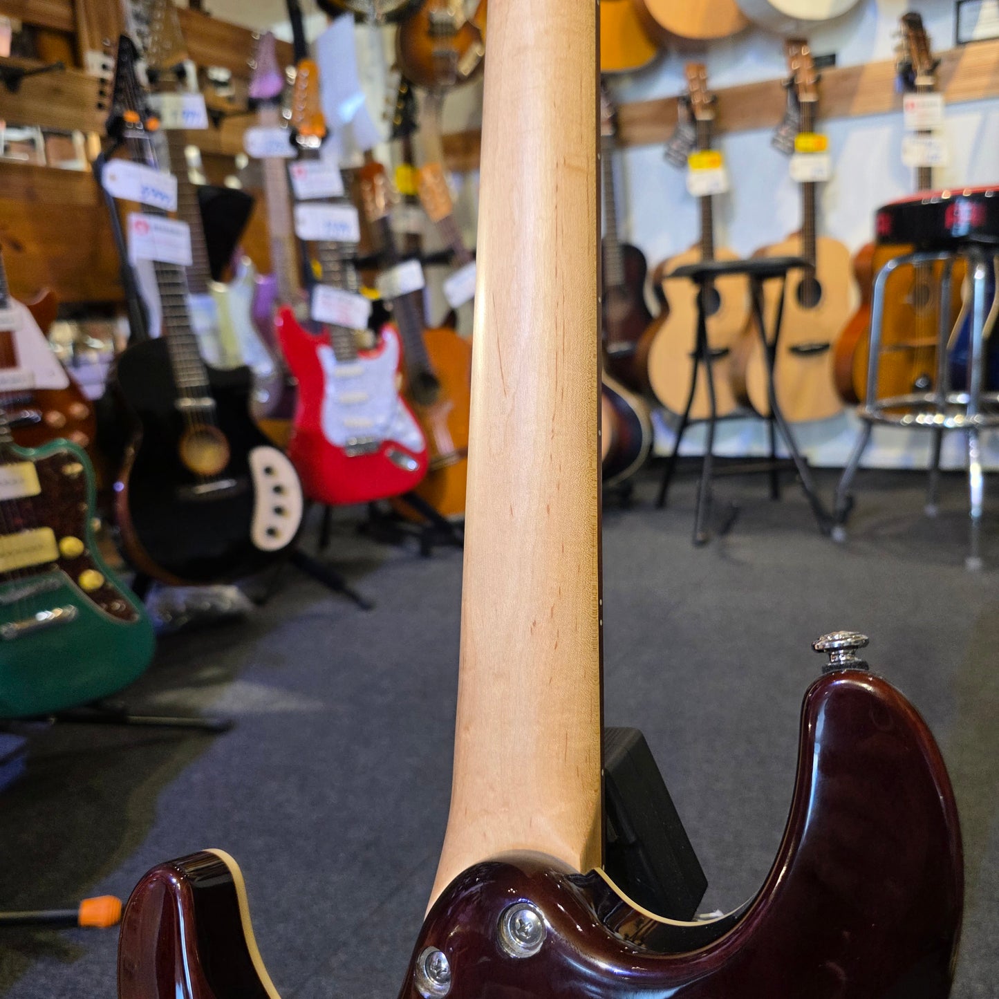BRUGT: Ibanez SA26FM transparent gray burst, årgang 2020 elguitar