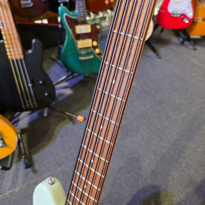 BRUGT: Ibanez Talman TMB35 mintgrøn, elbas